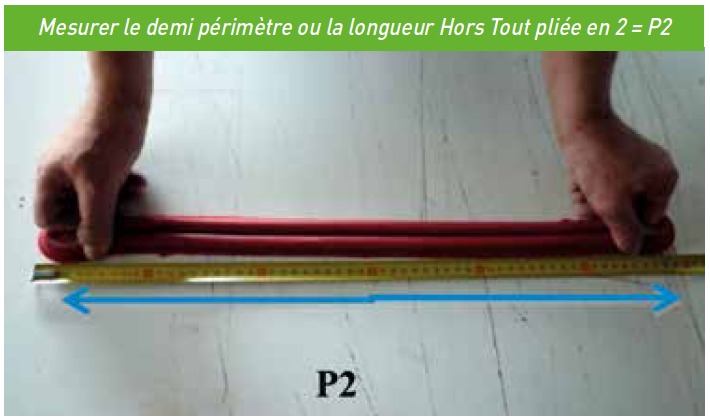 Joint en U de finition de montant de porte BLANC (rouleau de 6m) pour T3,  réf: 31-92200, Type 3